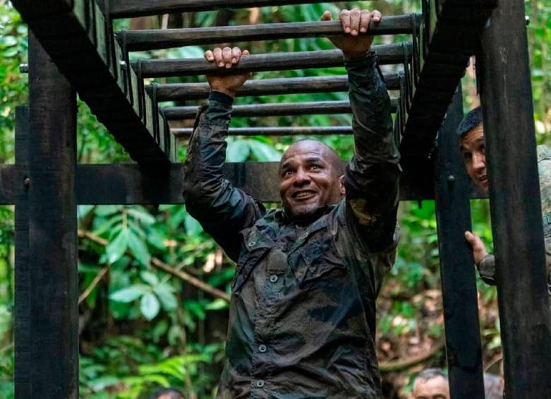  Malouda, en entrenamiento militar con Guayana. FOTO: Instagram Florent Malouda