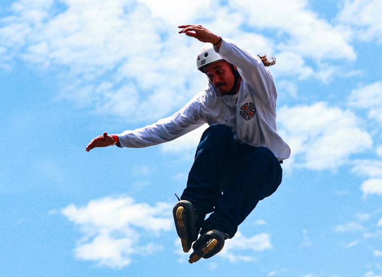 Lo que para muchos son cuestas imposibles, para los participantes representan un reto que pone a prueba su equilibrio, técnica y valentía. Foto: Manuel Saldarriaga Quintero.