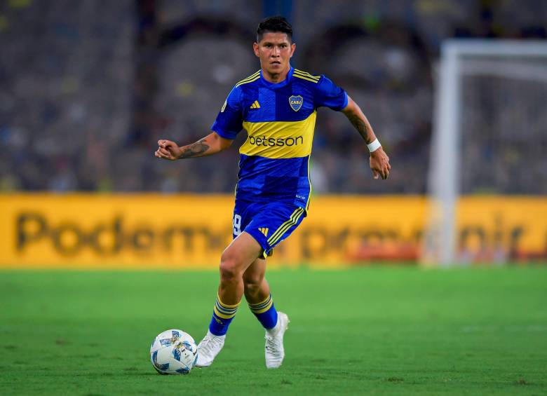 En la imagen aparece el volante Jorman Campuzano en su época como jugador del Boca Juniors argentino. FOTO GETTY