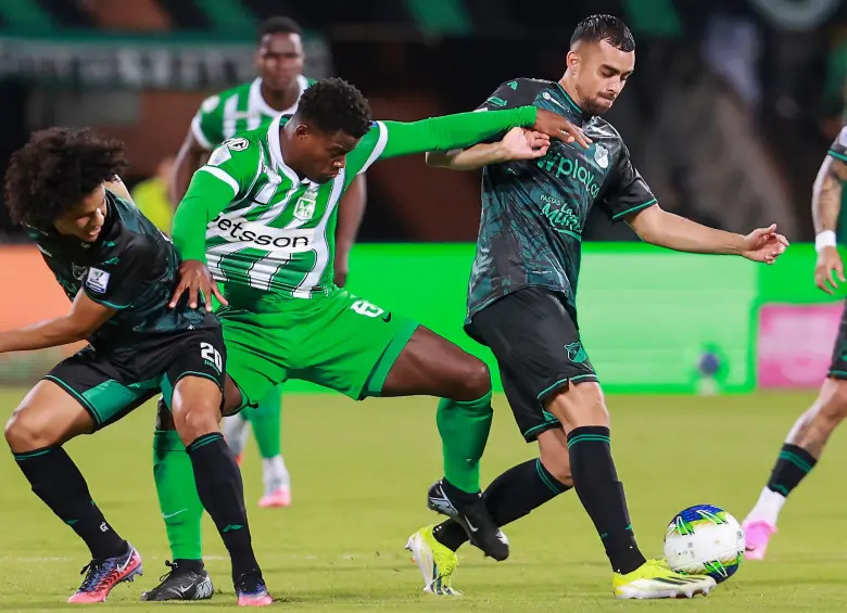 Atlético Nacional recibe al Cali en el Atanasio. FOTO MANUEL SALDARRIAGA