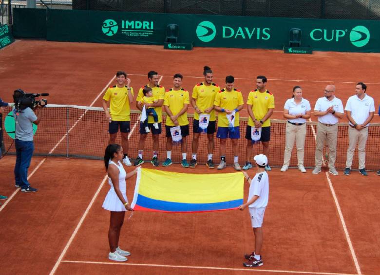 Colombia espera dar la sorpresa en septiembre en Copa Davis. FOTO: Cortesía Fedecoltenis