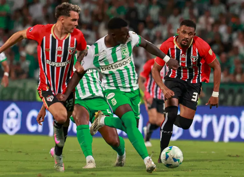 Nacional aspira a mostrar el mismo fútbol en el Morumbí, pero con mayor efectividad, para así tener una buena opción de avanzar a los cuartos de final de la Copa Libertadores. FOTO Manuel Saldarriaga