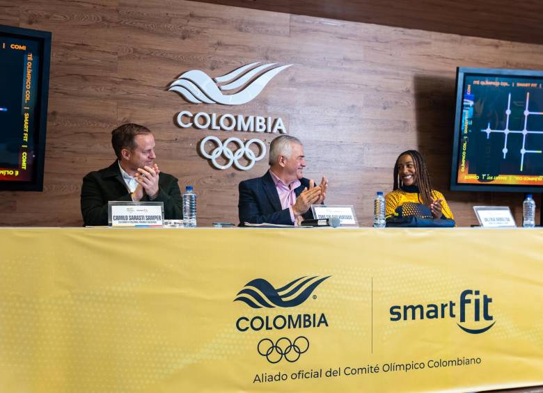 Comité Olímpico Colombiano en alianza con SmartFit. Foto: cortesía Comité Olímpico Colombiano