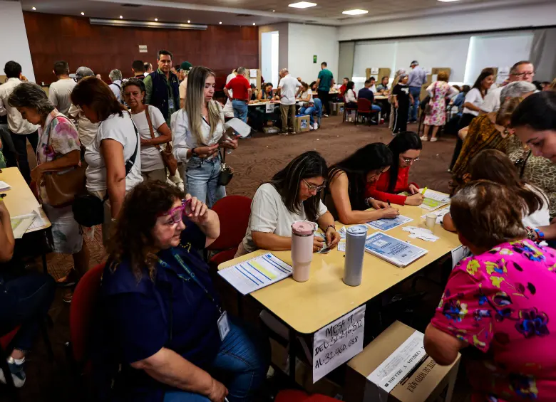 La Andi hizo un llamado a candidatos, Gobierno y ciudadanía para proteger la institucionalidad democrática y respetar los resultados oficiales de las elecciones en Colombia. FOTO Manuel Saldarriaga