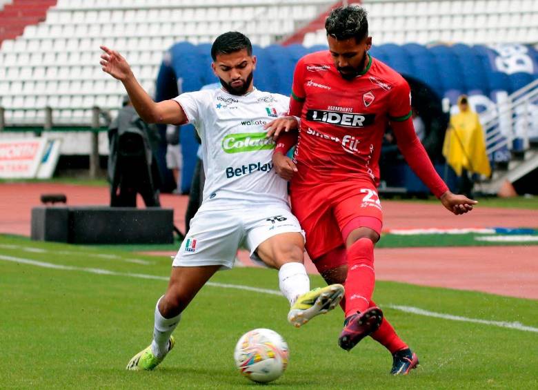 Empate entre Caldas y Patriotas en Manizales. FOTO Dimayor
