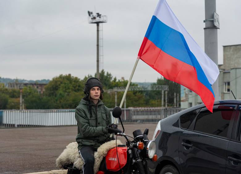 Los referéndums se harán en las regiones Lugansk, Donetsk, Jersón y Zaporiyia de Ucrania. Foto: EFE. 