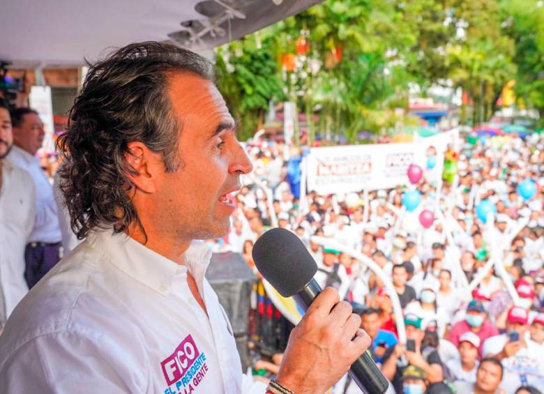 El candidato a la presidencia, Federico Gutiérrez, asegura que hay una campaña en su contra para afectar su reputación. FOTO: CORTESÍA
