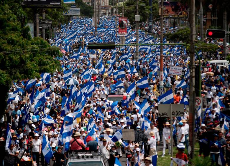 Hasta ahora participan del proceso electoral 10 precandidatos de la oposición. Se cree que Daniel Ortega, en el poder hace más de 15 años, se lanzaría de nuevo a la presidencia, aunque el país ajusta tres años inmerso en protestas contra su gobierno. FOTO Getty