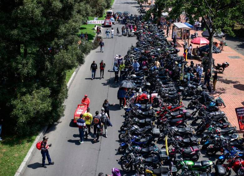 De 12 millones de motos en Colombia, 7,3 millones no cuentan con Soat. FOTO COLPRENSA