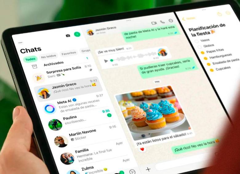 WhatsApp Web prepara una función de personalización de chats con hasta 49 colores. FOTO Cortesía