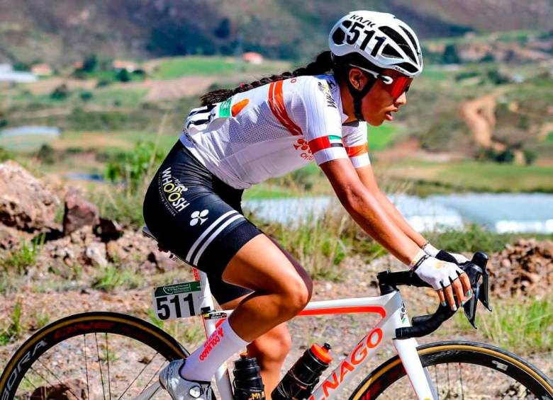 Erika Botero viaja a España para correr con el Zaaf Women Cycling Team en ese país. FOTO CORTESÍA COLNAGO