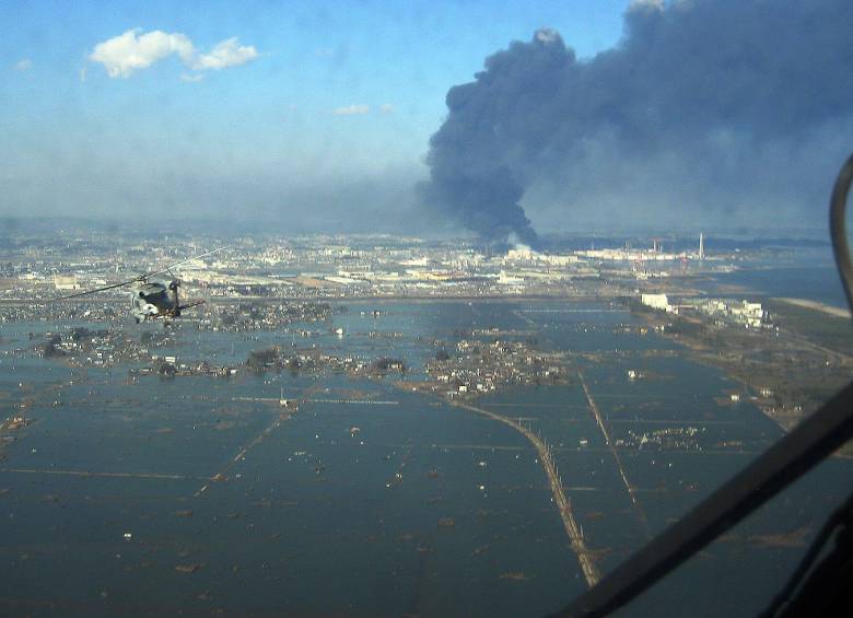 Terremoto y tsunami de Japón de 2011. FOTO: Wikimedia Commons/U.S. Navy/Alexander Tidd.