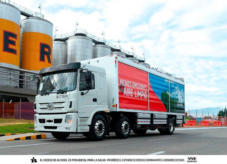 El transporte amigable con el medio ambiente es uno de los aportes de Bavaria para reducir su huella de carbono. FOTO Cortesía