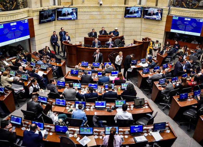 Plenaria del Senado.
