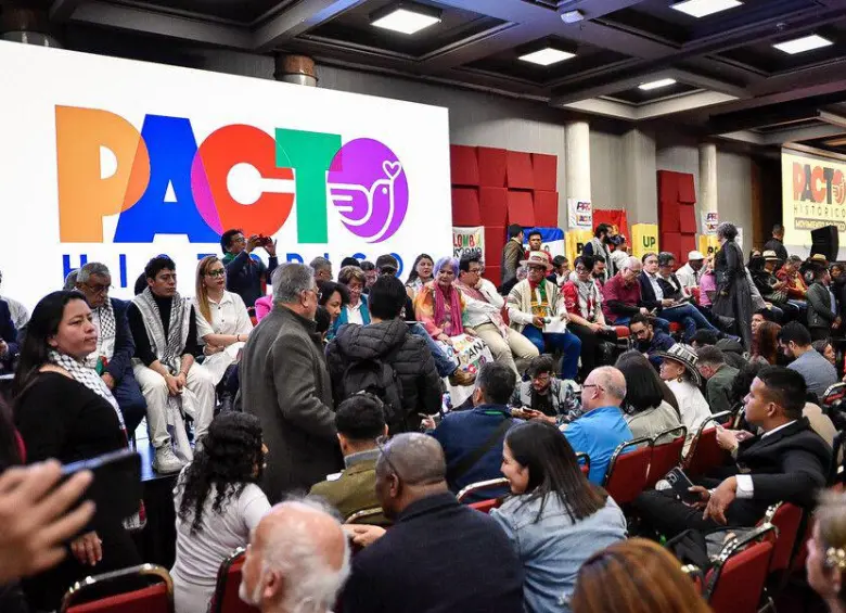La Convención Nacional del Pacto Histórico, llevada a cabo el 19 de julio de 2025. FOTO: COLPRENSA