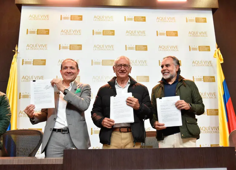 El Gobierno de Colombia volvió a radicar su Consulta Popular en el Senado. FOTO: TOMADA DE X (@AABenedetti)