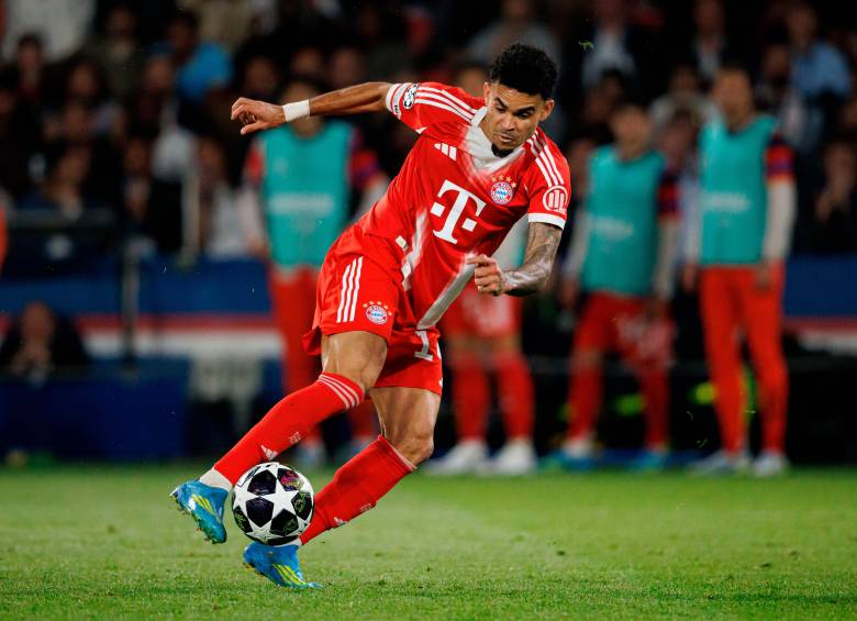 Luis Díaz es de los pocos futbolistas que, entre más juega, mayor es su nivel. Las cargas, hasta ahora, no lo han afectado. FOTO GETTY 