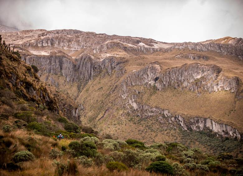 Diferentes entidades monitorean la evolución del Nevado del Ruiz ubicado en el límite entre Tolima y Caldas. FOTO: CORTESÍA FESTIVAL DE LA MONTAÑA 2019.