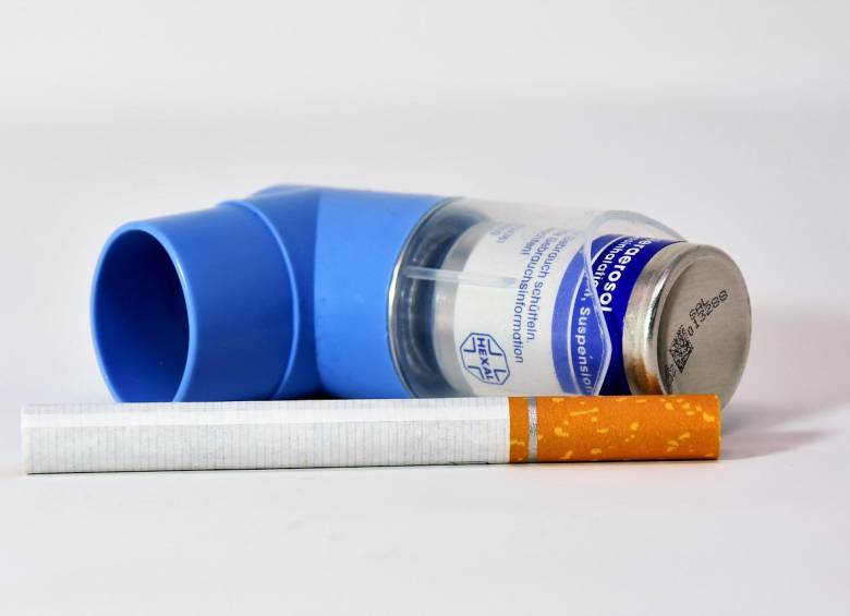El humo del cigarrillo es uno de los detonantes del asma alérgica en el mundo. FOTO: Pixabay