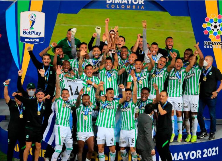 Nacional es el nuevo campeón de la Copa Betplay. Foto Jaime Pérez