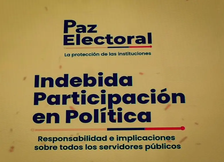 La Procuraduría lanzó la estrategia “Paz Electoral” para los comicios de 2026. FOTO COLPRENSA