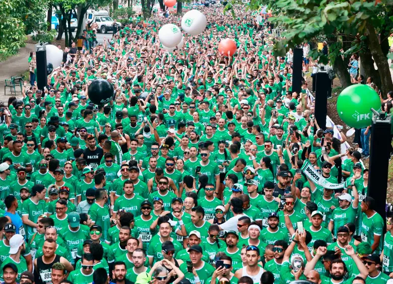 Más de 8.000 personas corrieron por Nacional en la segunda edición de la carrera Grandeza Run Fest