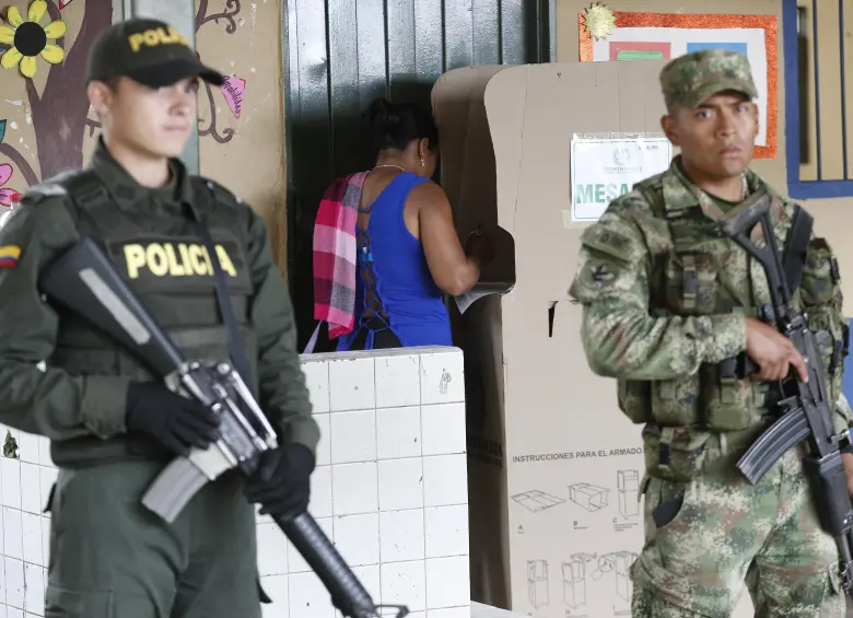 Imagen de referencia de comicios en el corregimiento de Santa Isabel, en el municipio de Ituango. Foto: Manuel Saldarriaga Quintero