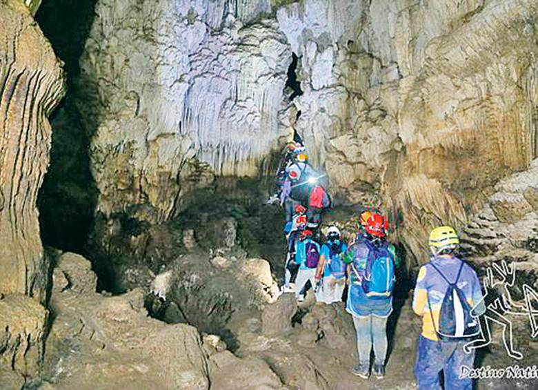 Las cavernas del Nus, en el Nordeste, son un atractivo poco conocido. 