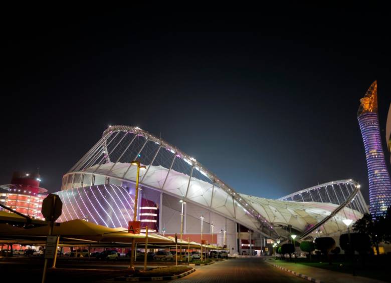 El Estadio Internacional Khalifa, también conocido como Estadio Nacional, es un complejo deportivo de usos múltiples en Doha, Qatar. En 2017, recibió una calificación de cuatro estrellas del Sistema Global de Sostenibilidad (GSAS), el primero en el mundo en obtener esta calificación. Foto: Getty