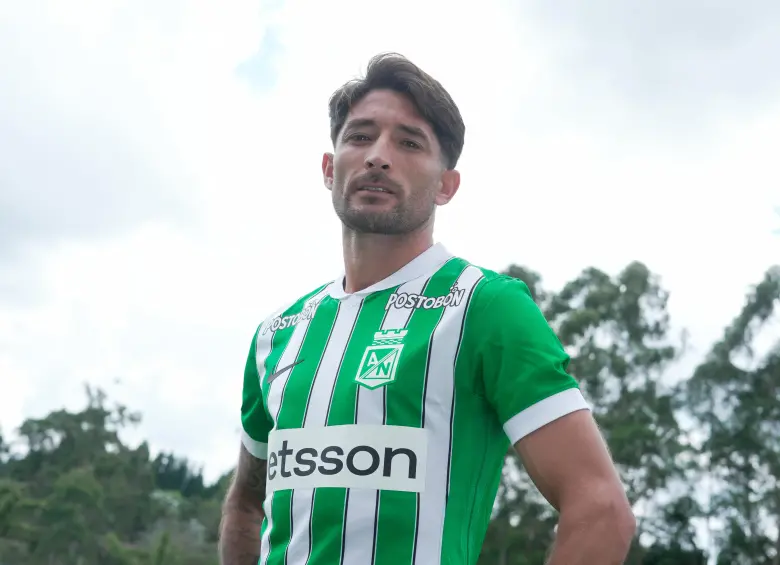 Milton Casco, refuerzo argentino para Nacional en la temporada 2026. FOTO CORTESÍA ATLÉTICO NACIONAL