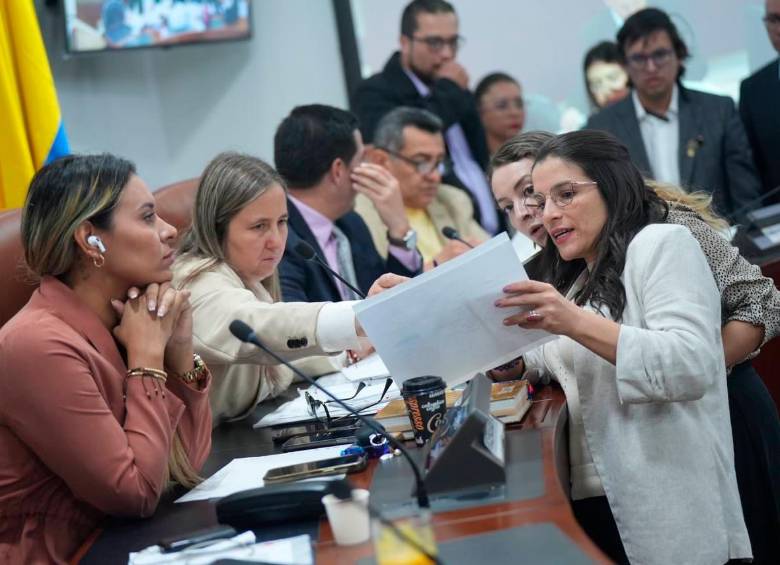 En Cámara el proyecto contó con el espaldarazo de liberales, conservadores, La U, Alianza Verde, Pacto Histórico, las curules de paz y partidos minoritarios. Solo se opusieron el Centro Democrático y Cambio Radical. FOTO: Colprensa