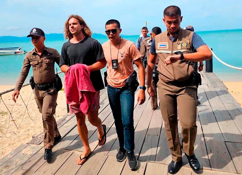 Aunque Daniel Sancho ha revelado detalles del crimen que cometió, se declaró no culpable en noviembre. FOTO: Getty