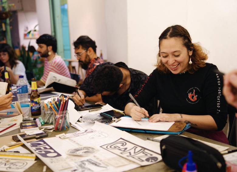 Mapatintas ofrece una plataforma para que artistas locales se conecten y compartan sus visiones artísticas. FOTO Cortesía