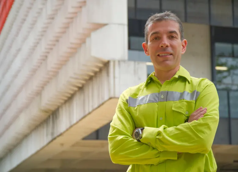 Tomás Restrepo, vicepresidente Ejecutivo de Cementos Argos, explicó que la compañía avanza en la separación de sus operaciones de Estados Unidos y Latinoamérica. FOTO cortesía Cementos Argos