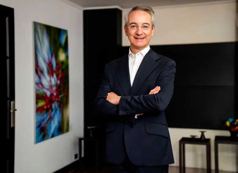 Mario Pardo, presidente de BBVA Colombia, destacó la necesidad de fortalecer la confianza institucional y defendió el rol del Banco de la República en el manejo de las tasas de interés. FOTO cortesía BBVA Colombia