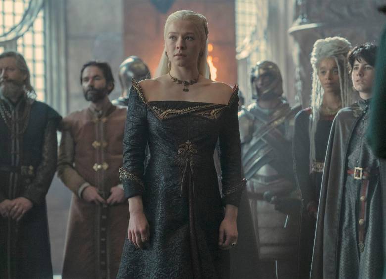 Emma D’Arcy regrea a su papel de Rhaenyra Targaryen. FOTO Cortesía HBO Max