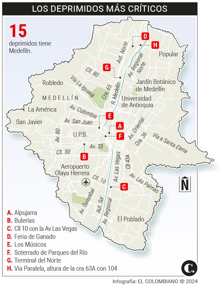 Estas son las razones por las que se inundan los deprimidos cada vez que cae un aguacero en Medellín