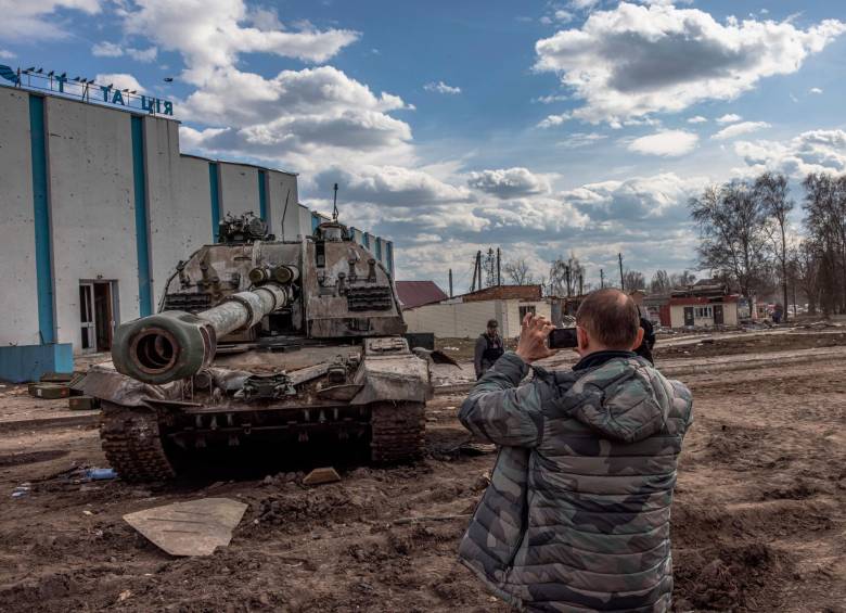 La popularidad de Putin ha aumentado desde que comenzaron las acciones militares en Ucrania. FOTO EFE