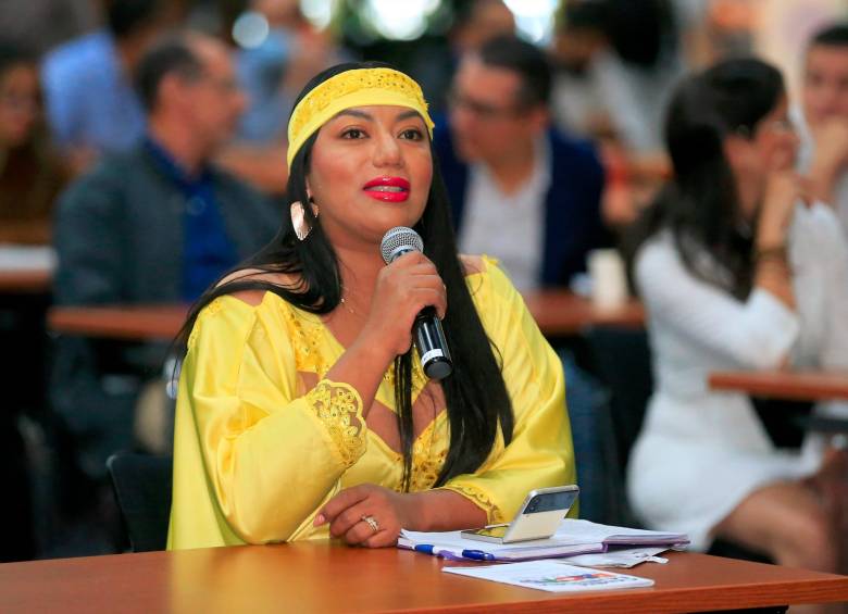 La senadora del Pacto Histórico, Martha Peralta, quiere renunciar a su licencia de maternidad. Foto: Esneyder Gutiérrez