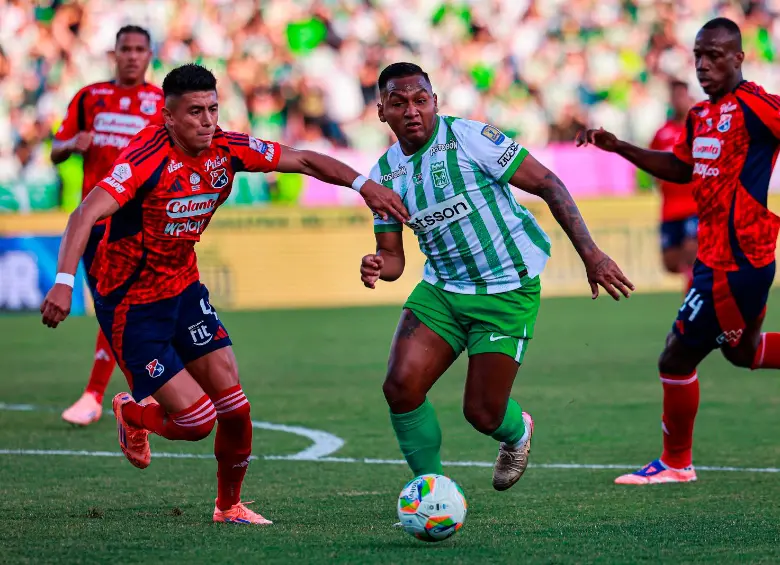 Atlético Nacional e Independiente Medellín definirán el primer campeón por Copa de un clásico paisa. Foto: Manuel Saldarriaga.