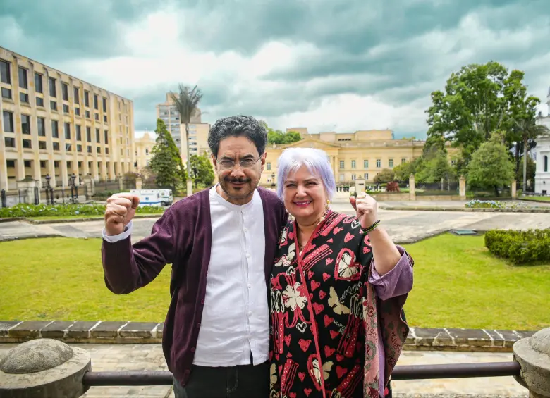 Flórez y Cepeda son senadores del Pacto Histórico. FOTO: Tomada de redes sociales 
