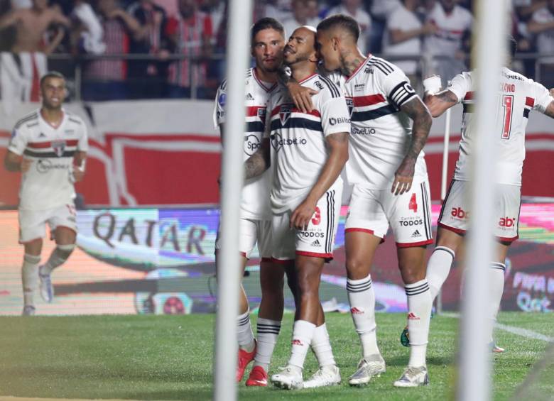 Sao Paulo vuelve a una final de la Sudamericana, luego de conquistarla en 2012. FOTO: EFE