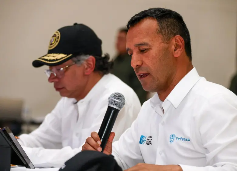 El ministro de Defensa, Pedro Sánchez. FOTO: Presidencia.