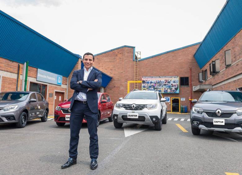 Ariel Montenegro, presidente y director general de Renault Sofasa, confía en que los lanzamientos presentados este año le permitirán arañar más mercado. FOTO Cortesía Renault