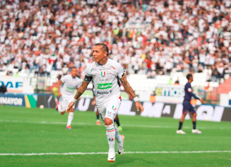 Dayro Moreno es el goleador de moda del fútbol colombiano. FOTO COLPRENSA