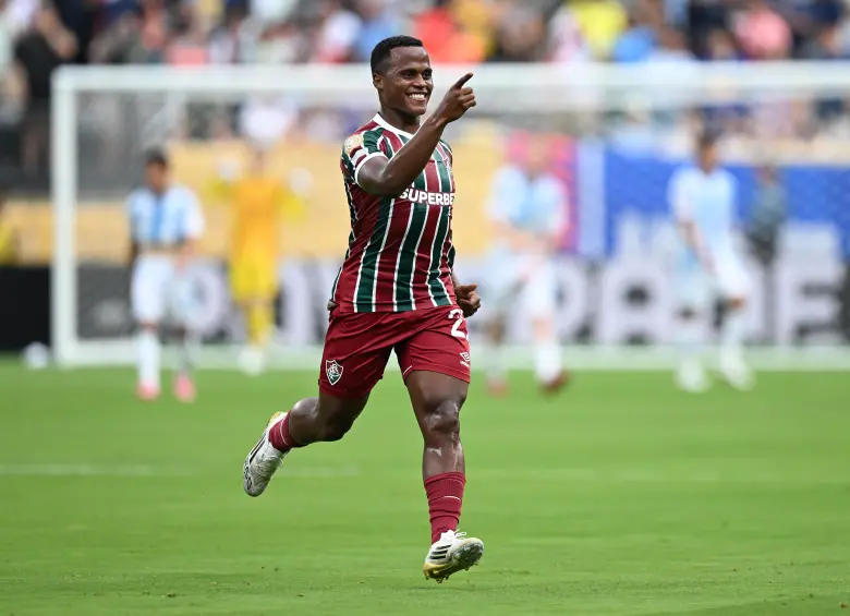 El jugador colombiano Jhon Arias, de Fluminense, se ha convertido en una de las figuras más destacadas en este Mundial de Clubes. Cortesía, Agencia Xinhua.