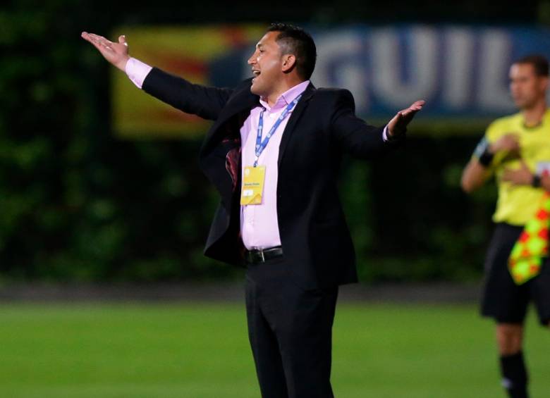 Diego Corredor dirigió 56 partidos con Once Caldas (2021-2023). FOTO COLPRENSA