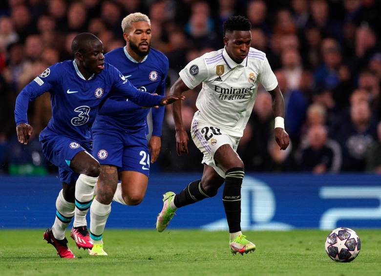 Rodrygo fue el autor de los dos goles en Stamford Bridge. FOTO AFP