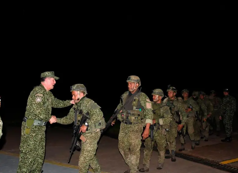 Los militares fueron liberados y trasladados hasta San José del Guaviare. FOTO CORTESÍA 