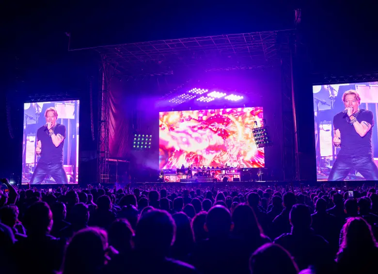 Un show memorable fue el de Guns N’ Roses en Bogotá, el turno es para Medellín el próximo sábado 11 de octubre. FOTO: Cortesía Guns N’ Roses
